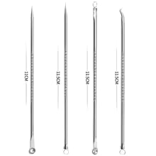 4 Uds removedor de espinillas herramienta extractora de comedones Kit de eliminación de acné tratamiento para imperfecciones, eliminación sin riesgo de imperfecciones faciales.